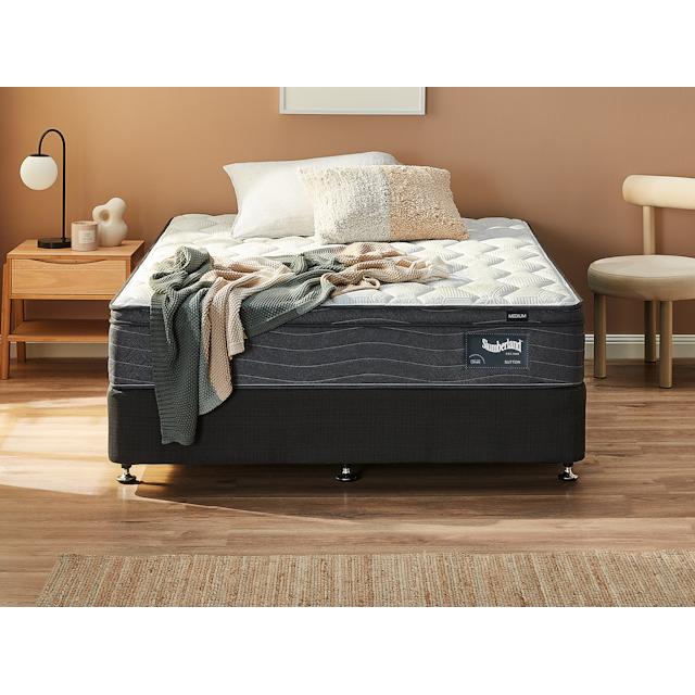 Slumberland Sutton Pillowtop Mattress - Queen / Medium