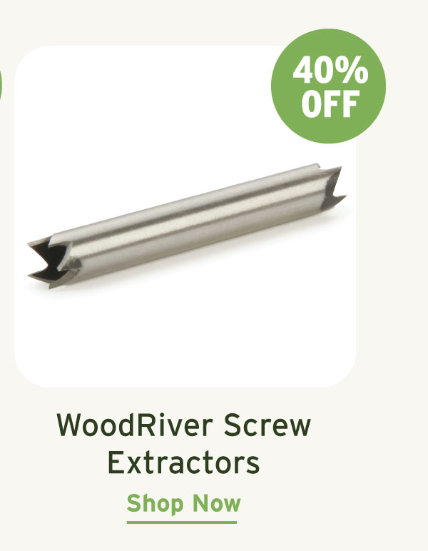 WoodRiver Screw Extractors