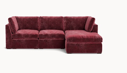 Go bold with your sofa.