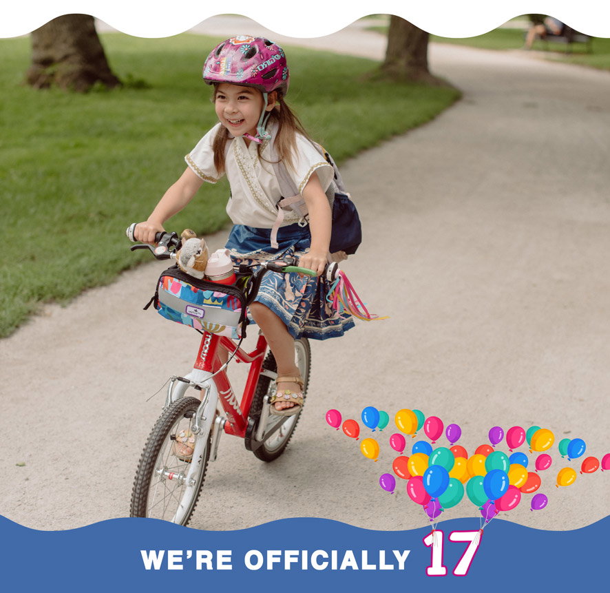 We're officially 17 years old!