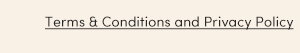 Terms & Conditions