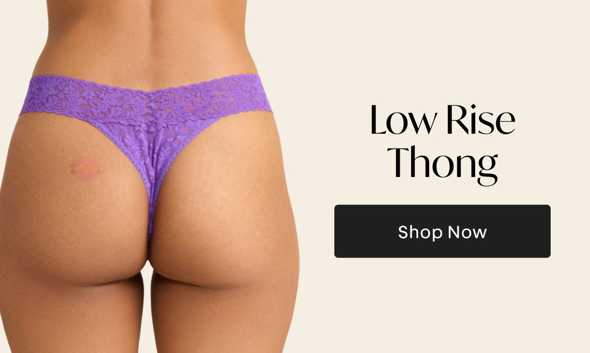 Low rise thong 