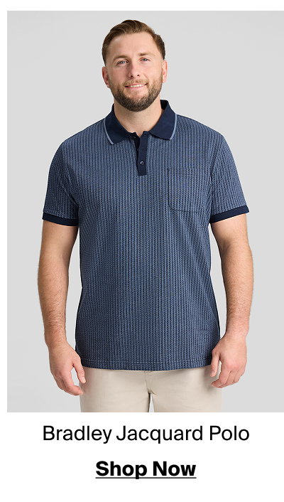 Bradley Jacquard Polo