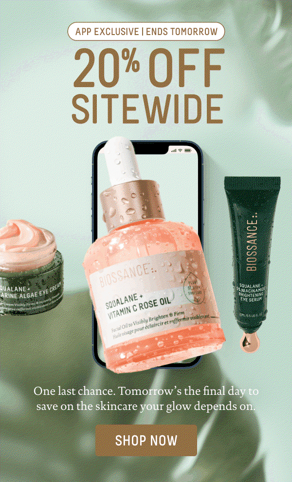 20% Off Sitewide