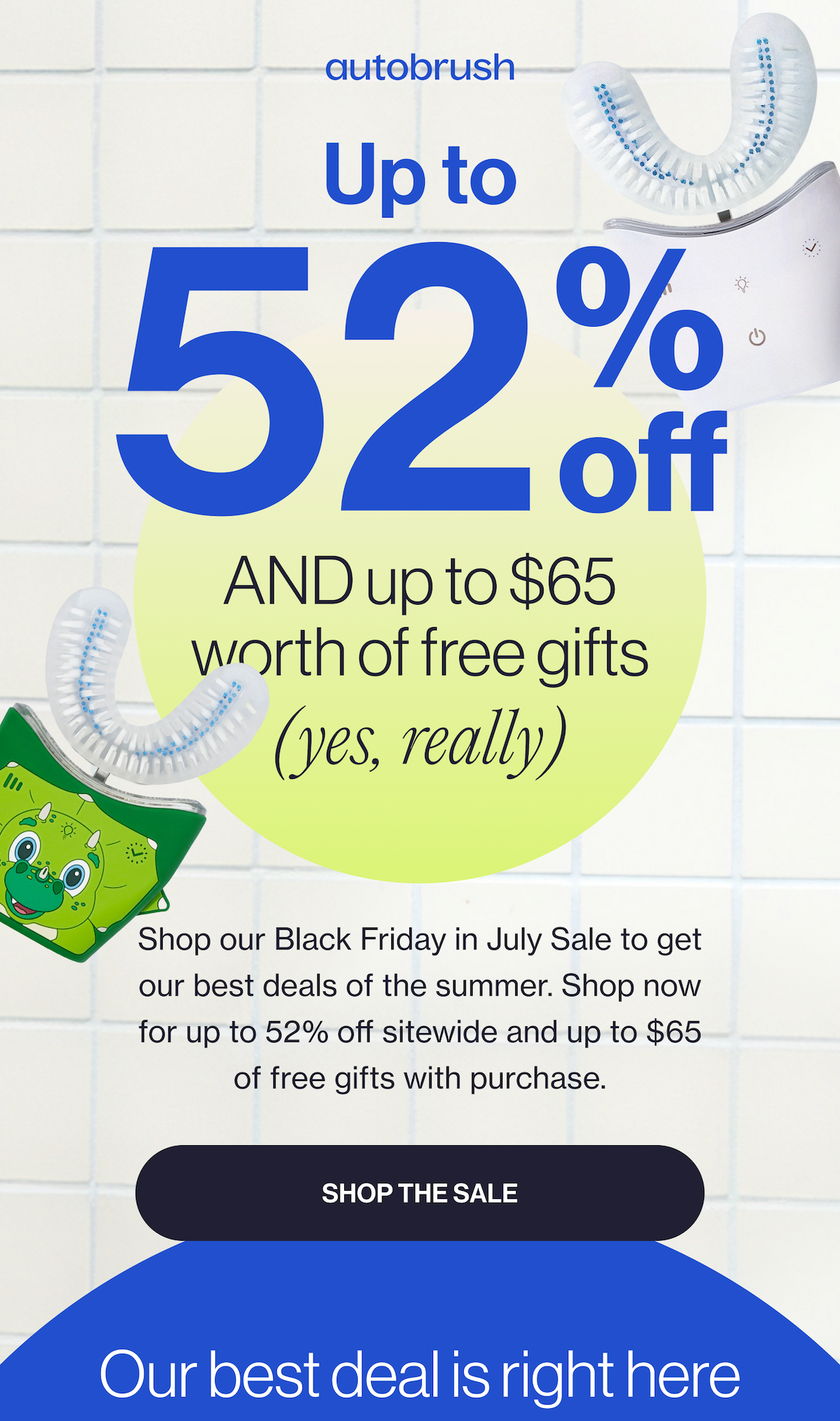 Up to 45 % off AND up to $65 worth of free gifts (yes, really) Shop our Memorial Day Sale to get our best deals of 2026. Shop now for up to 45% off sitewide and up to $65 of free gifts with purchase. Shop the Sale Our best deal is right here