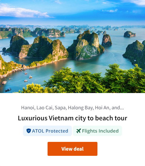 Luxurious Vietnam city to beach tour
