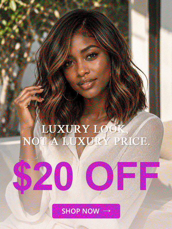 stylish human hair wig