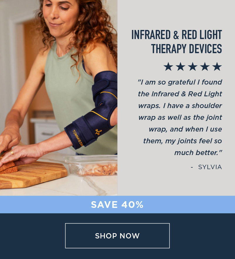 INFRARED & RED LIGHT THERAPY DEVICES SAVE 40% SHOP NOW