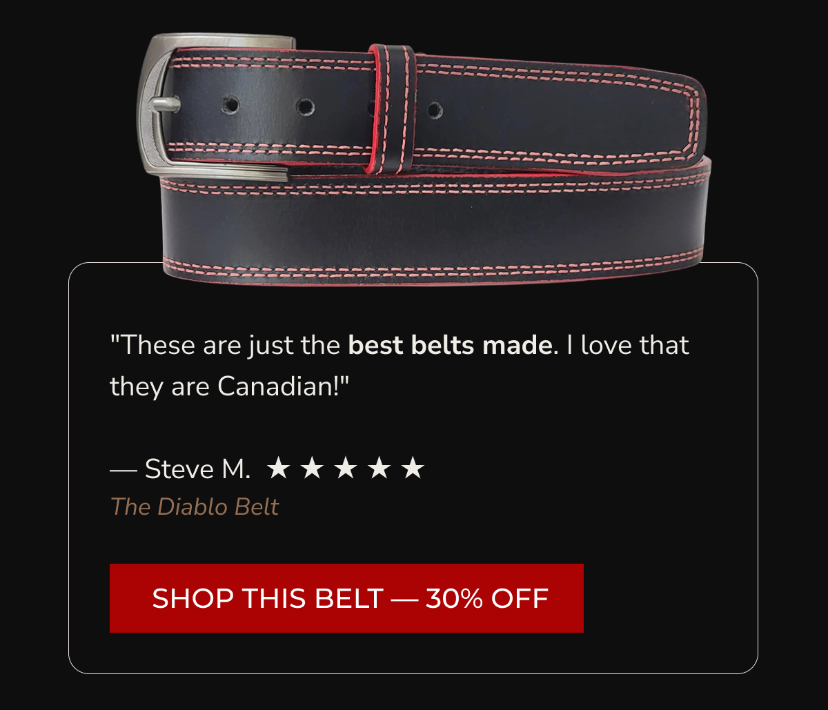 The Diablo Belt