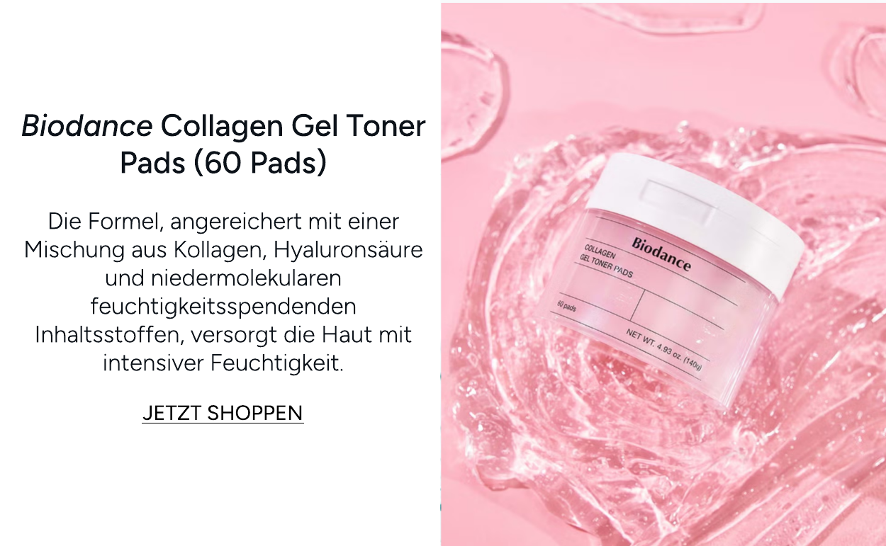 Biodance Collagen Gel Toner Pads (60 Pads)