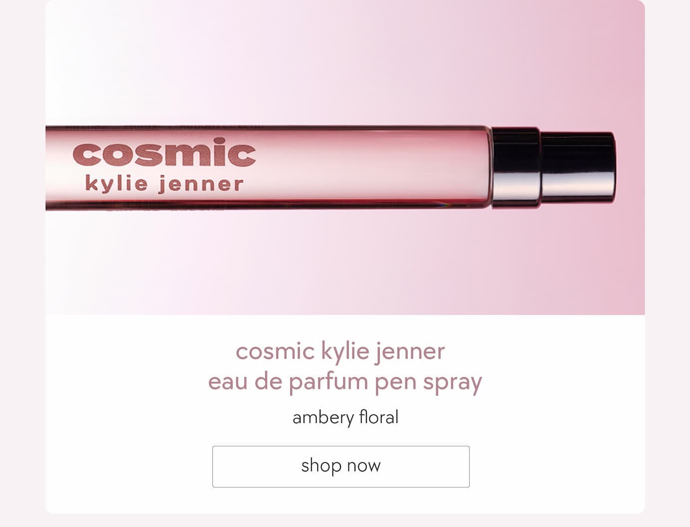 cosmic kylie jenner eau de parfum pen spray