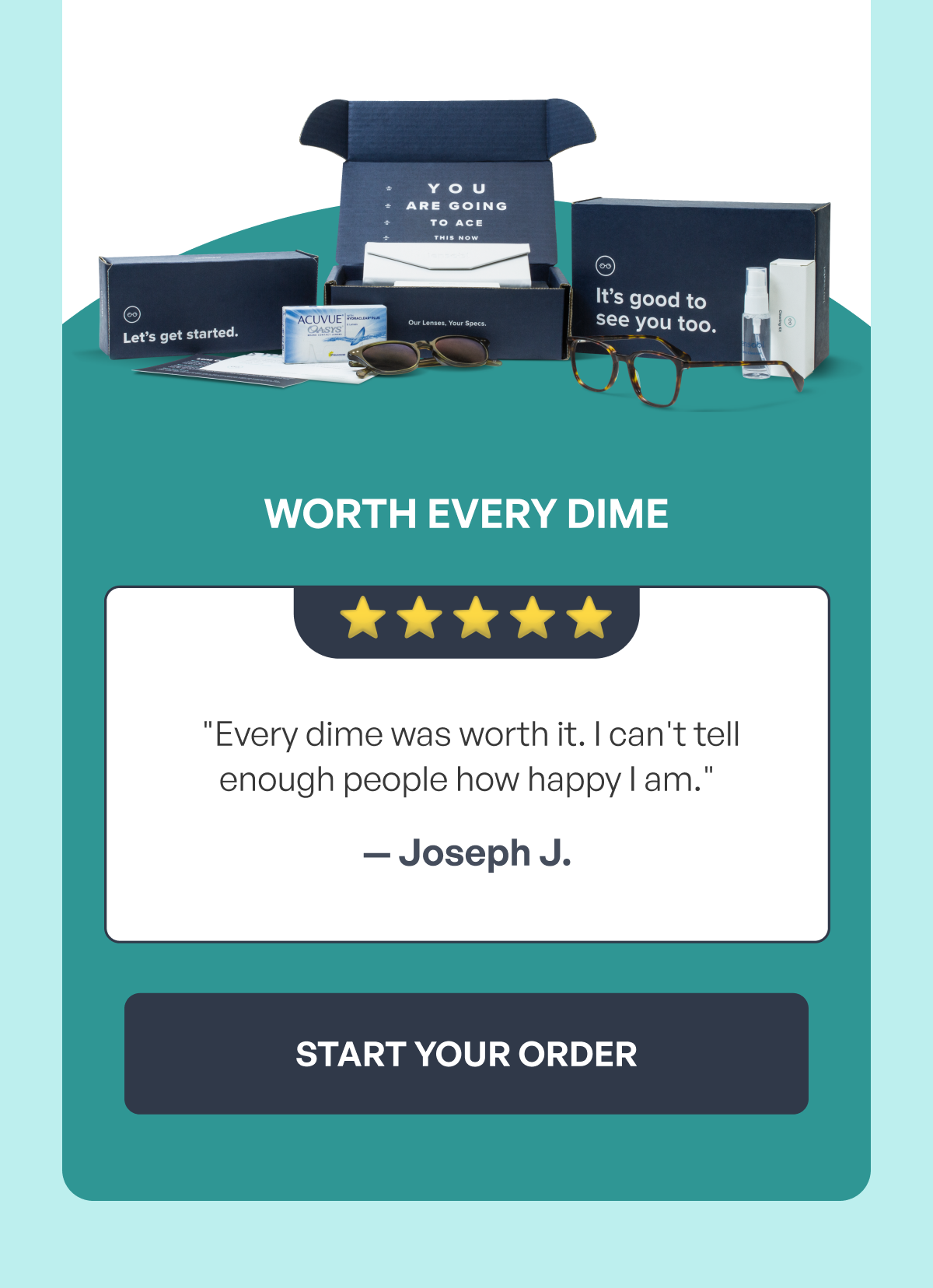worth every dime ⭐️ ⭐ ️⭐️ ⭐️ ⭐️ "every dime was worth it. i can't tell enough people how happy i am." — joseph j. start your order
