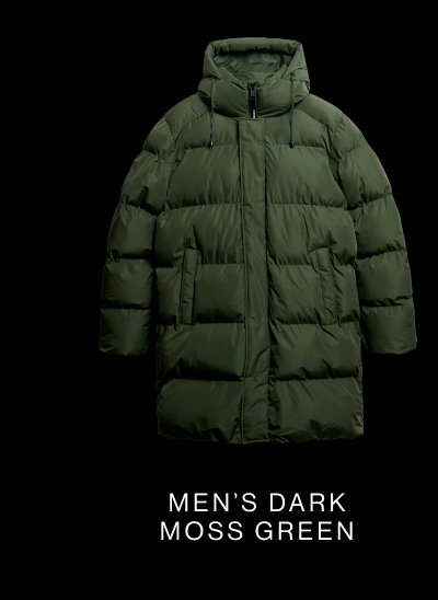 Hooded Sports Puffer Mid Jacket