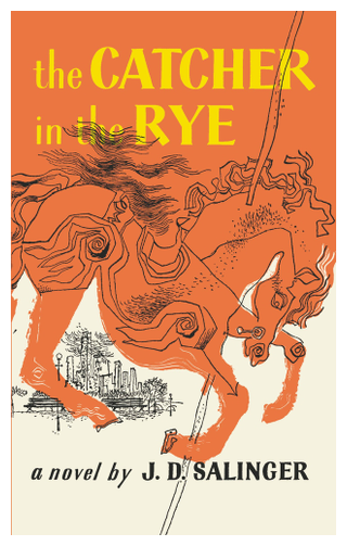 Book cover for the catcher in the rye j d salinger