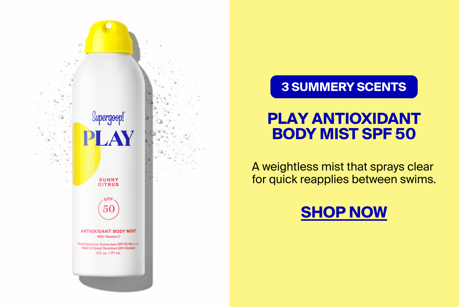 PLAY Mist SPF 50