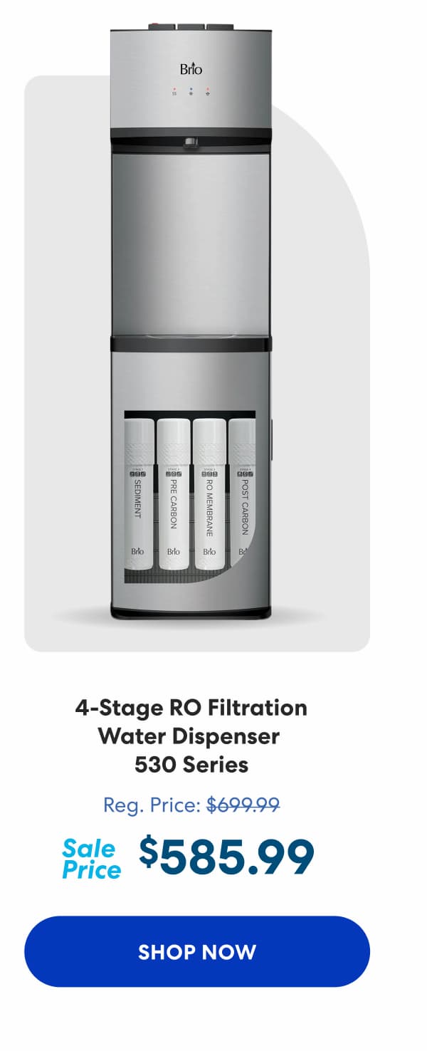 4-Stage Reverse Osmosis Filtration Water Dispenser - 530 Series