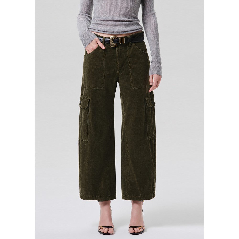 Image of Thassos Twisted Seam Utility Corduroy Pant - Costes