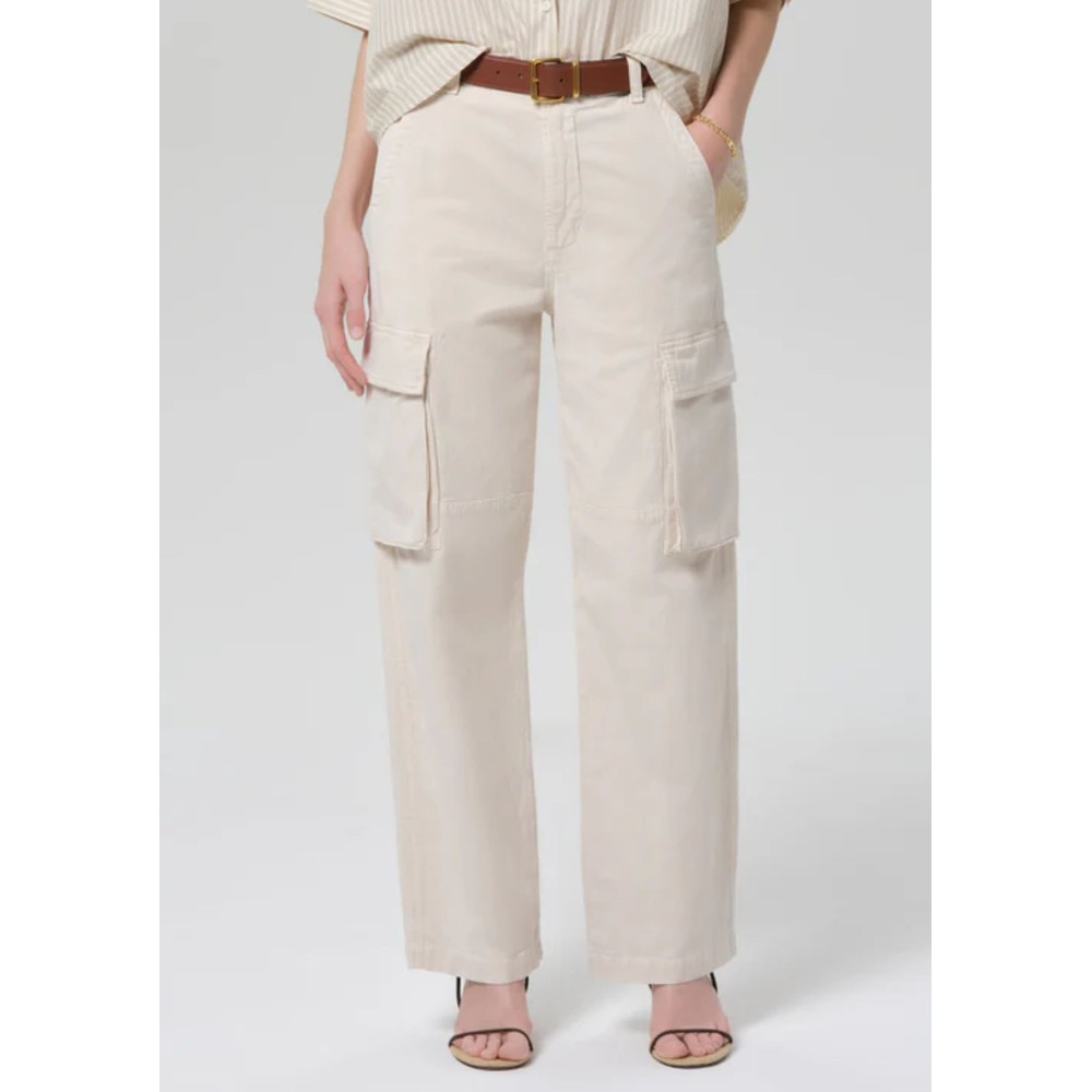 Image of Esme Cargo Trouser - Pale Stone