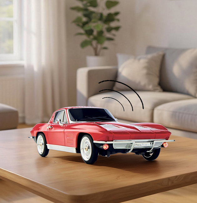 American Classic Corvette Nostalgic Rechargeable Radio - HC678