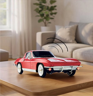 American Classic Corvette Nostalgic Rechargeable Radio - HC678