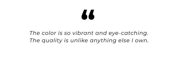 a shade you can't miss