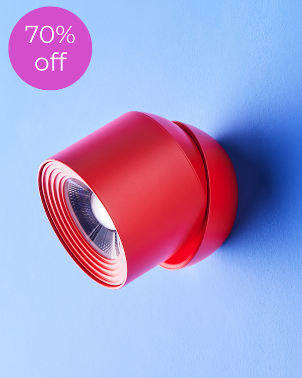 scoon rechargeable wall light in firecracker