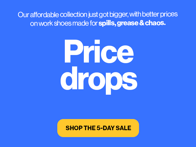 Price Drops. Shop the 5-day sale.