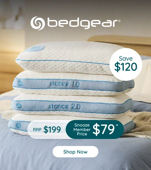 An exclusive online offer for our Snooze Members! Save $120 | RRP $199 | Snooze member price $79= | shop now