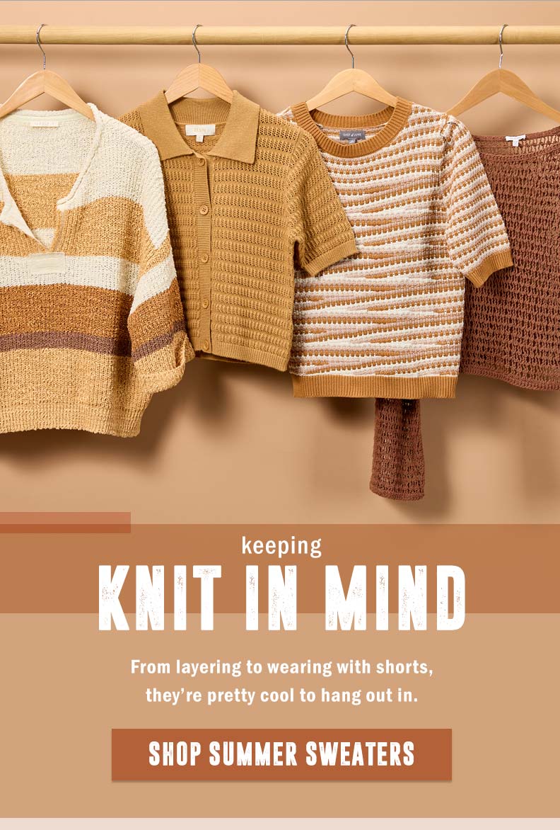 Shop Summer Sweaters