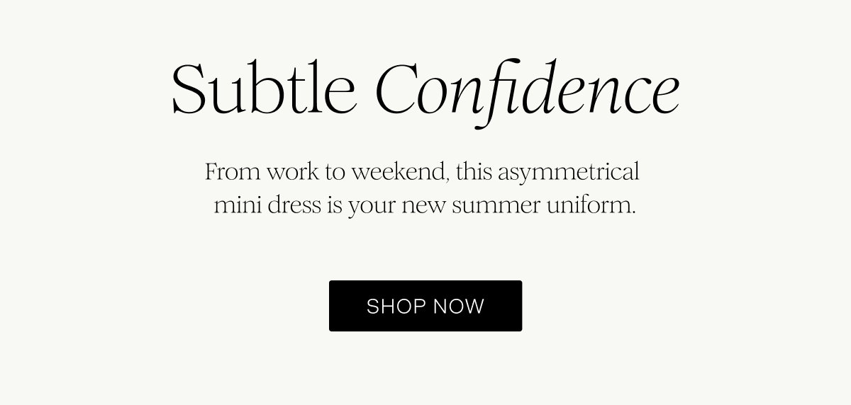 Khaki Tailored Asymmetric Mini Dress