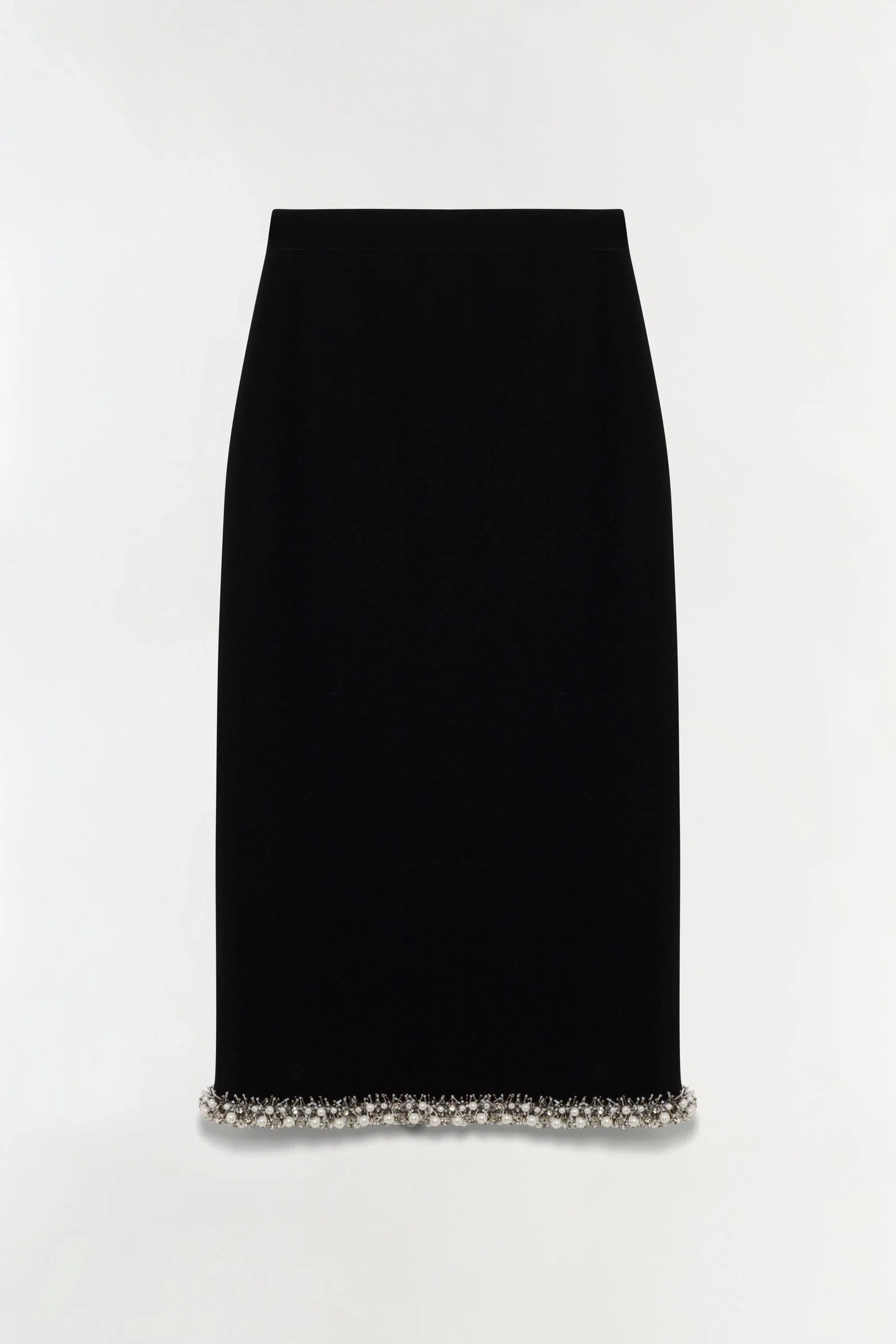 Idina Embellished Knit Skirt