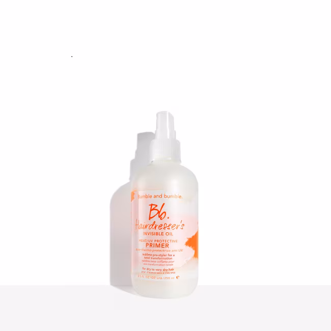 Hairdresser's Invisible Oil Heat/UV Protective Primer for Dry, Frizzy Hair