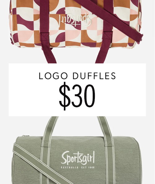 $30 Logo Duffles