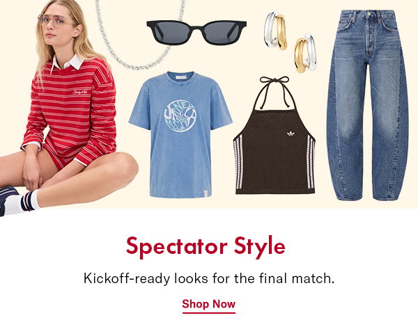 Spectator Style: Kickoff-ready looks for the final match.