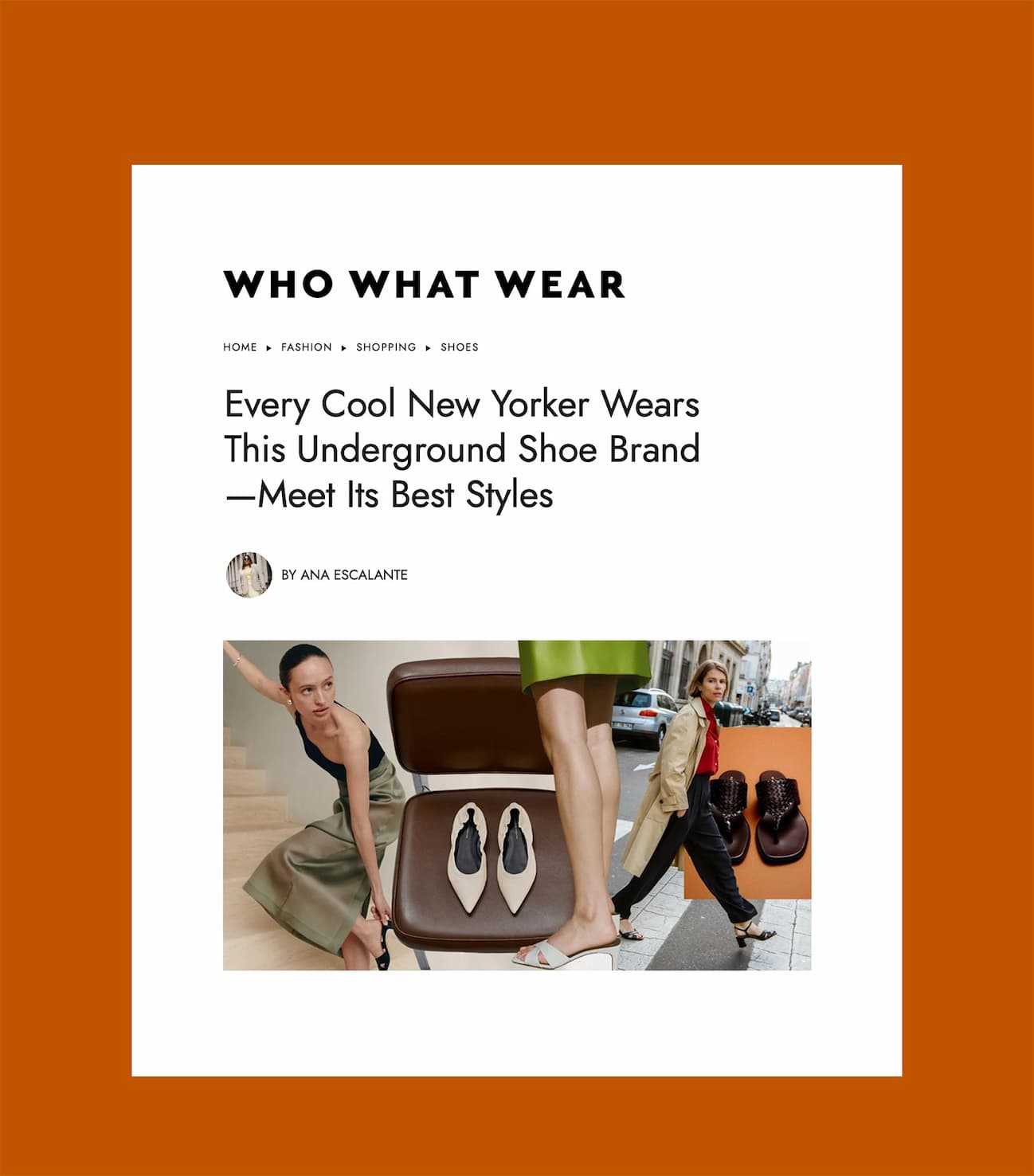 "Every cool New Yorker wears this underground shoe brand—meet its best styles." - Who What Wear