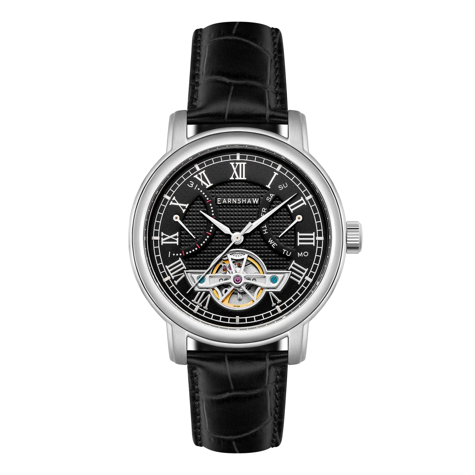 Image of LONGCASE DOUBLE RETROGRADE CALENDAR OPEN HEART AUTOMATIC
