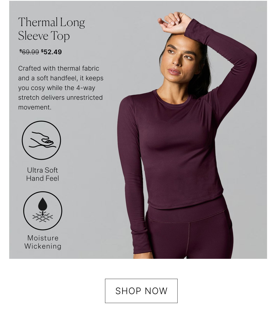 Thermal Long Sleeve Top