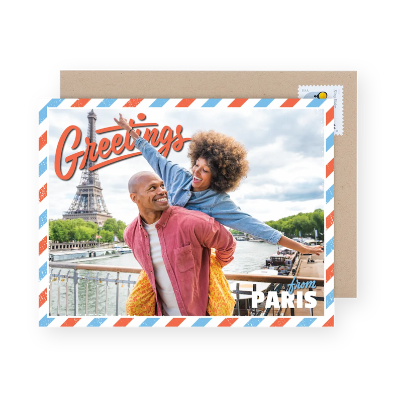 Greeting from Paris