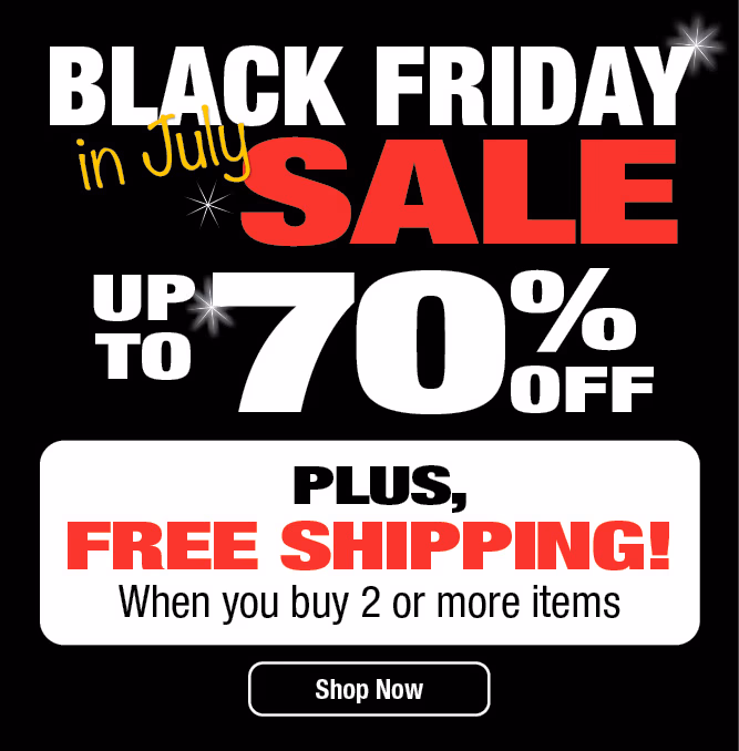 Shop Black Friday in July Sale