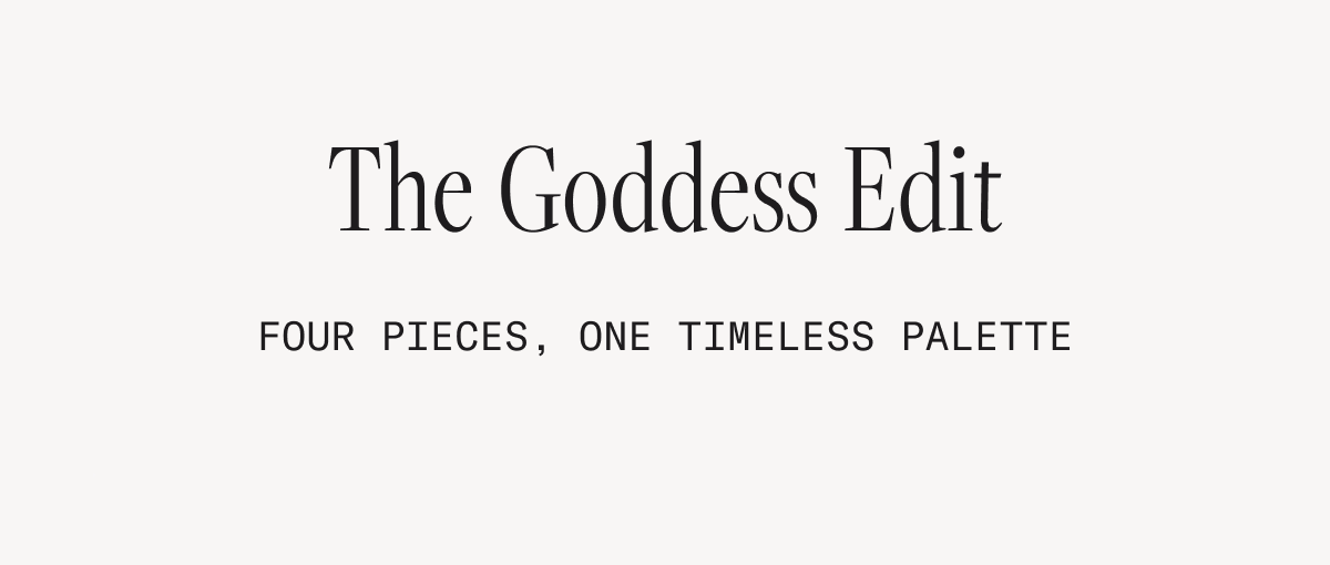 The goddess edit