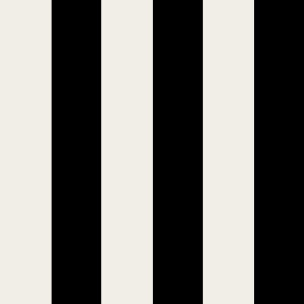 Regency Stripe Wallpaper Black / Cream World of Wallpaper 1123