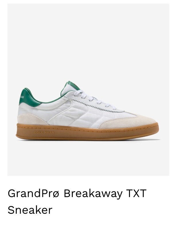Men's GrandPrø Breakaway TXT Sneakers