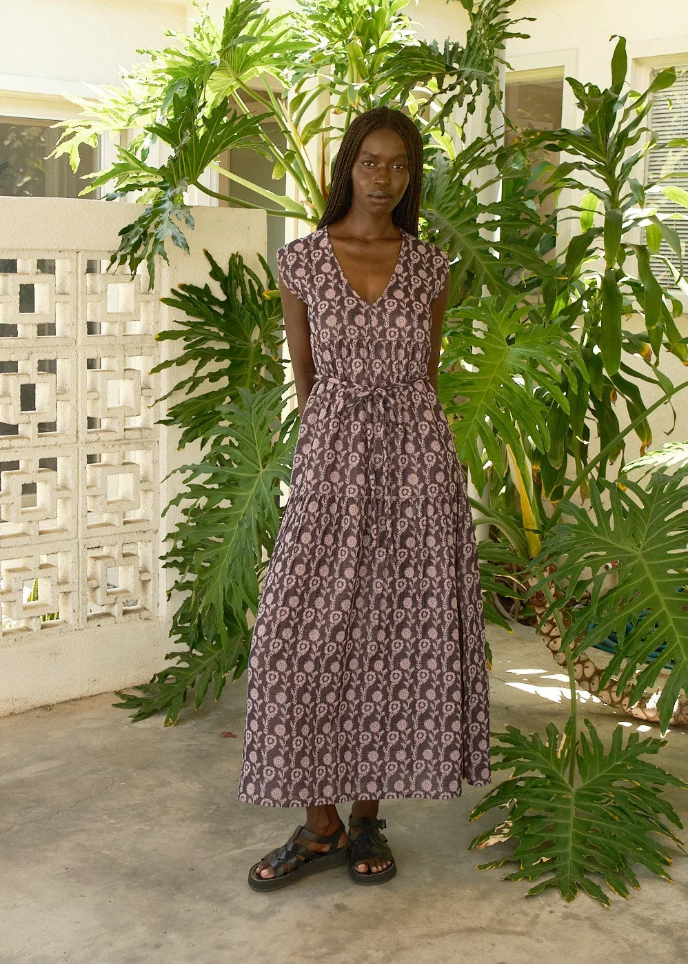 Image of jules dress | summer 26 | hydrangea