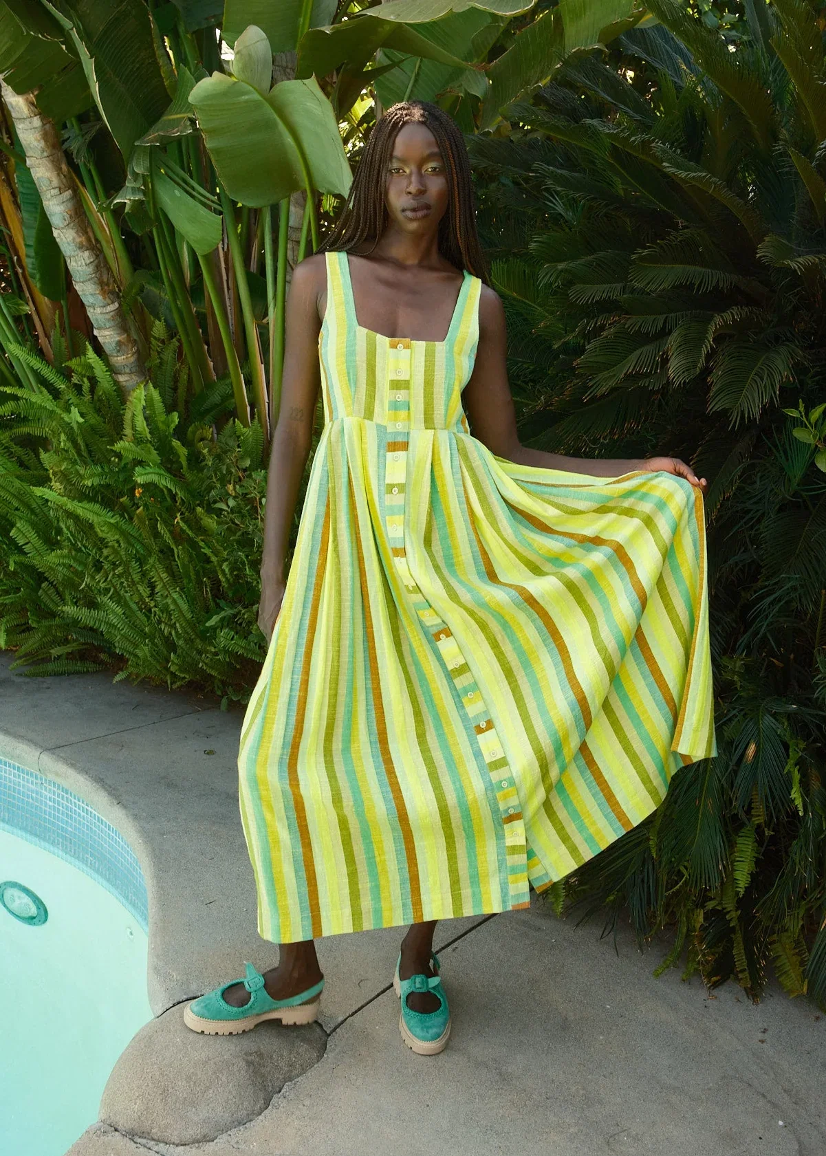 Image of ginger dress | summer 26 | wave