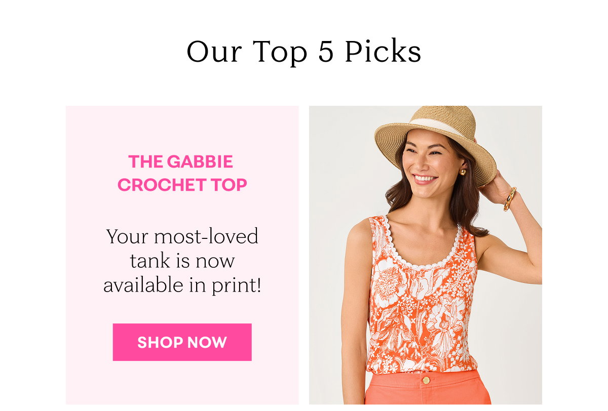The Gabbie Crochet Top