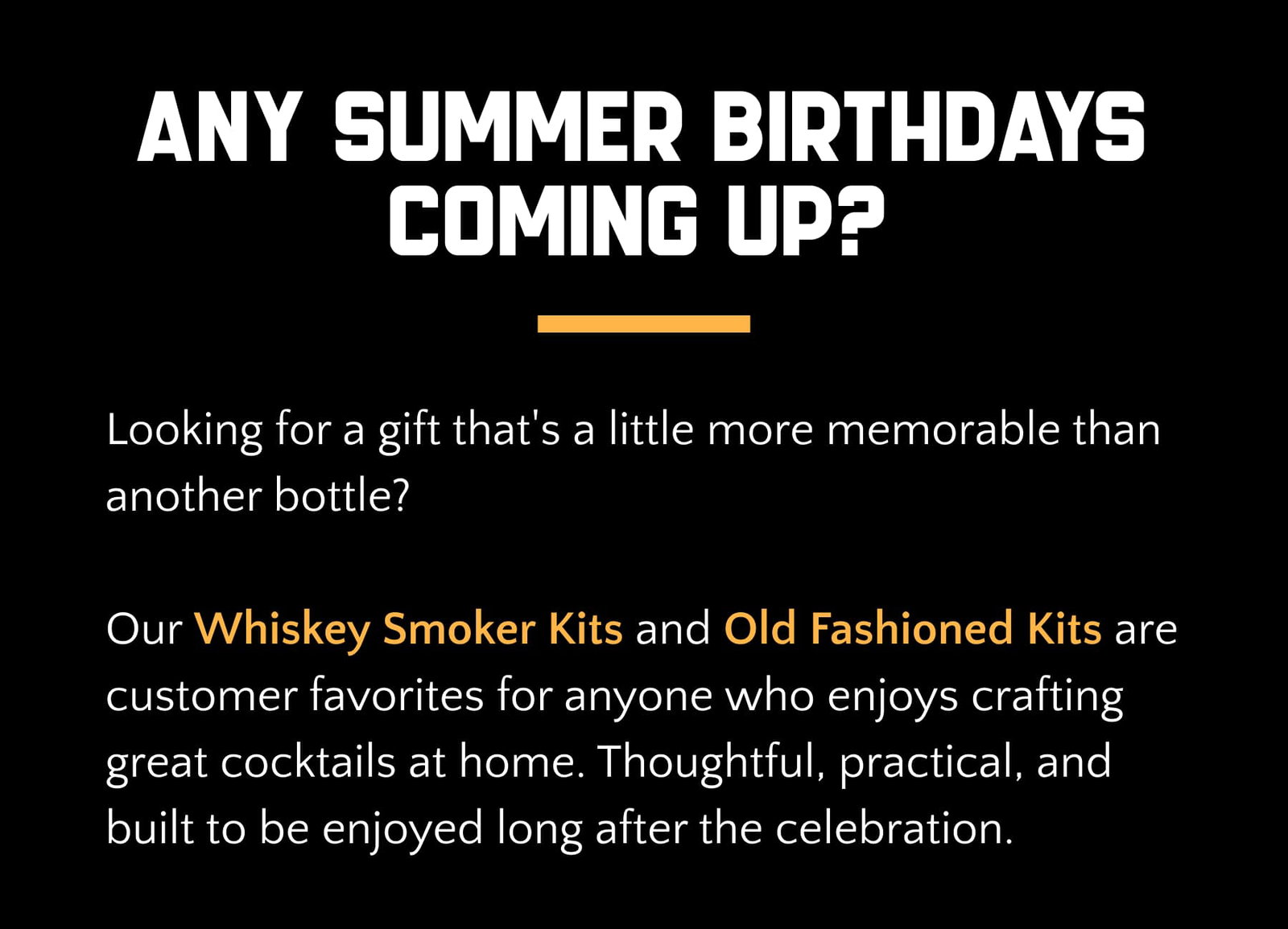 Any Summer Birthdays Coming Up?