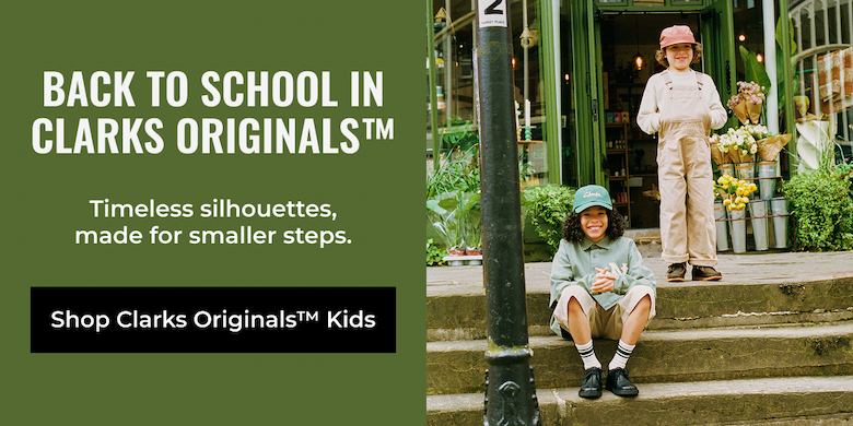 Back to School in Clarks Originals | Timeless silhouettes, made for smaller steps. | Shop Clarks Originals Kids