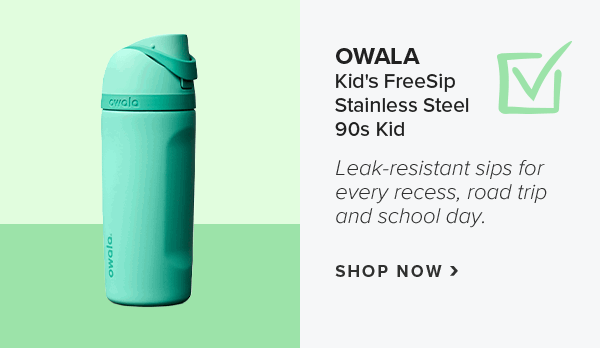 Owala Kid's FreeSip Stainless Steel 90s Kid