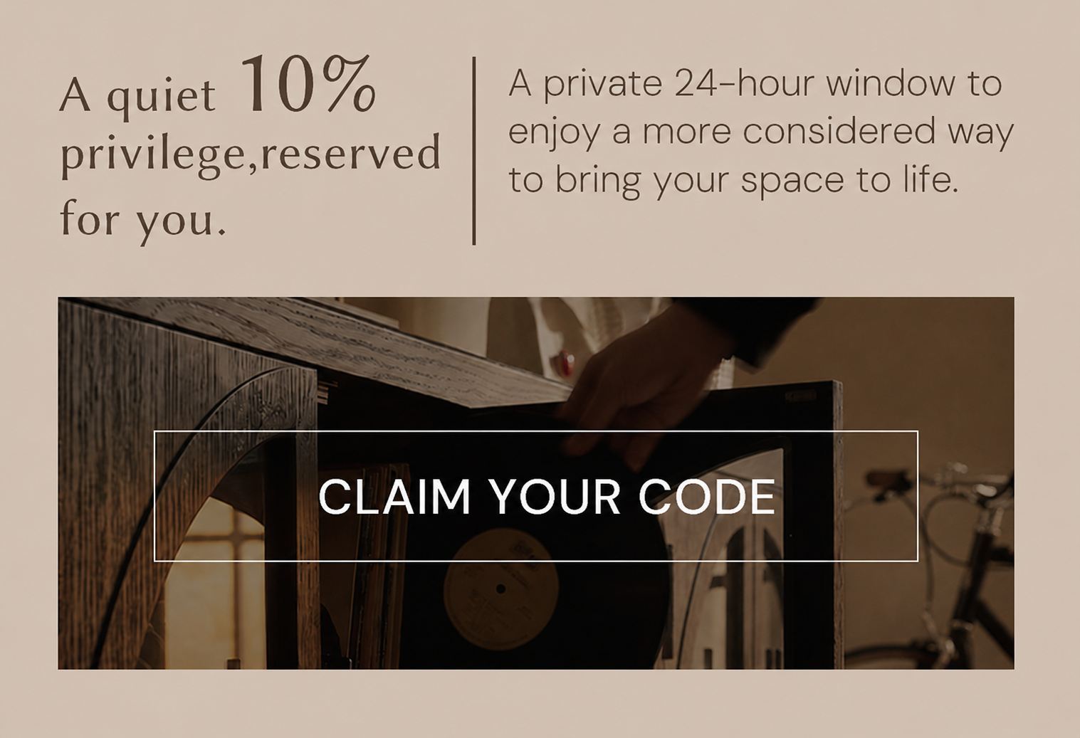 EXTRA 10% OFF