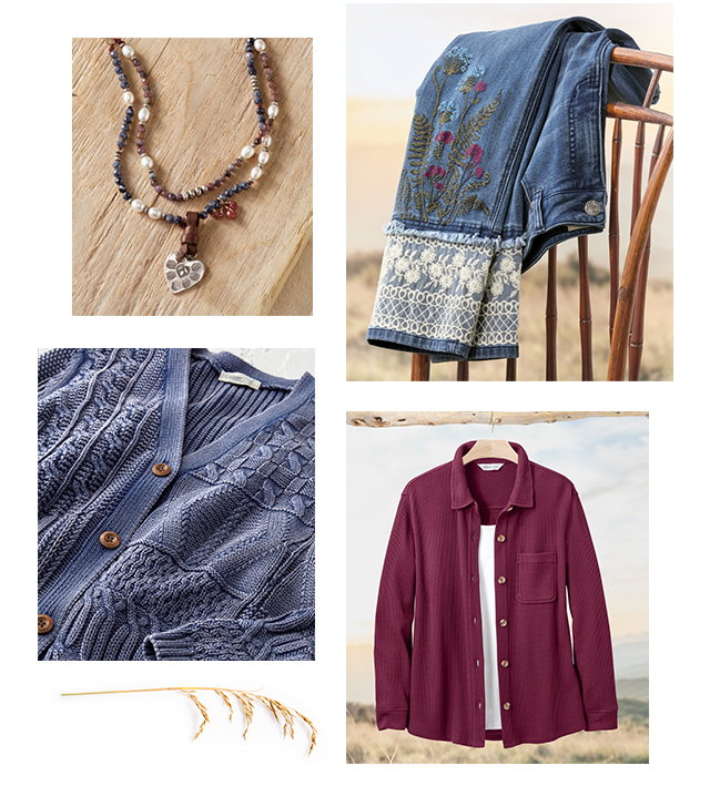 Forever Indigo grid